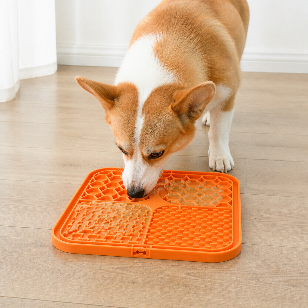 DogBedHouse Silicone Slow Feeder Lick Mat