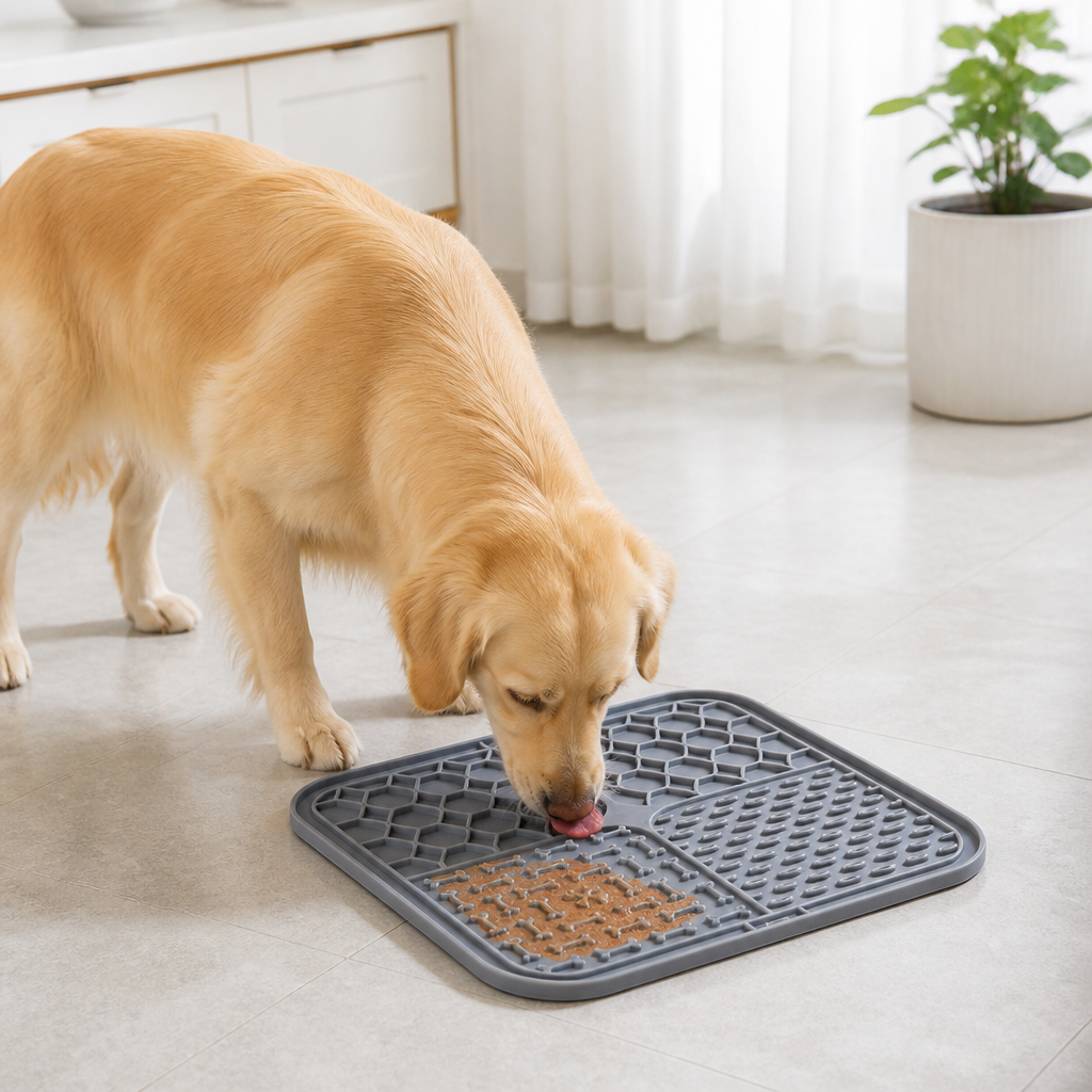 DogBedHouse Silicone Slow Feeder Lick Mat