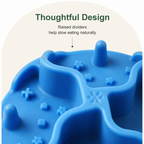 DogBedHouse Silicone Slow Feeder Mat (Suction Cups)