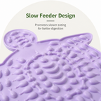 DogBedHouse Silicone Slow-Feeding Lick Mat (Suction-Cup Base)