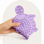DogBedHouse Silicone Slow-Feeding Lick Mat (Suction-Cup Base)