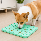DogBedHouse Silicone Suction-Cup Slow-Feeder Snuffle Mat