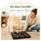 DogBedHouse Silicone Suction-Cup Slow-Feeder Snuffle Mat