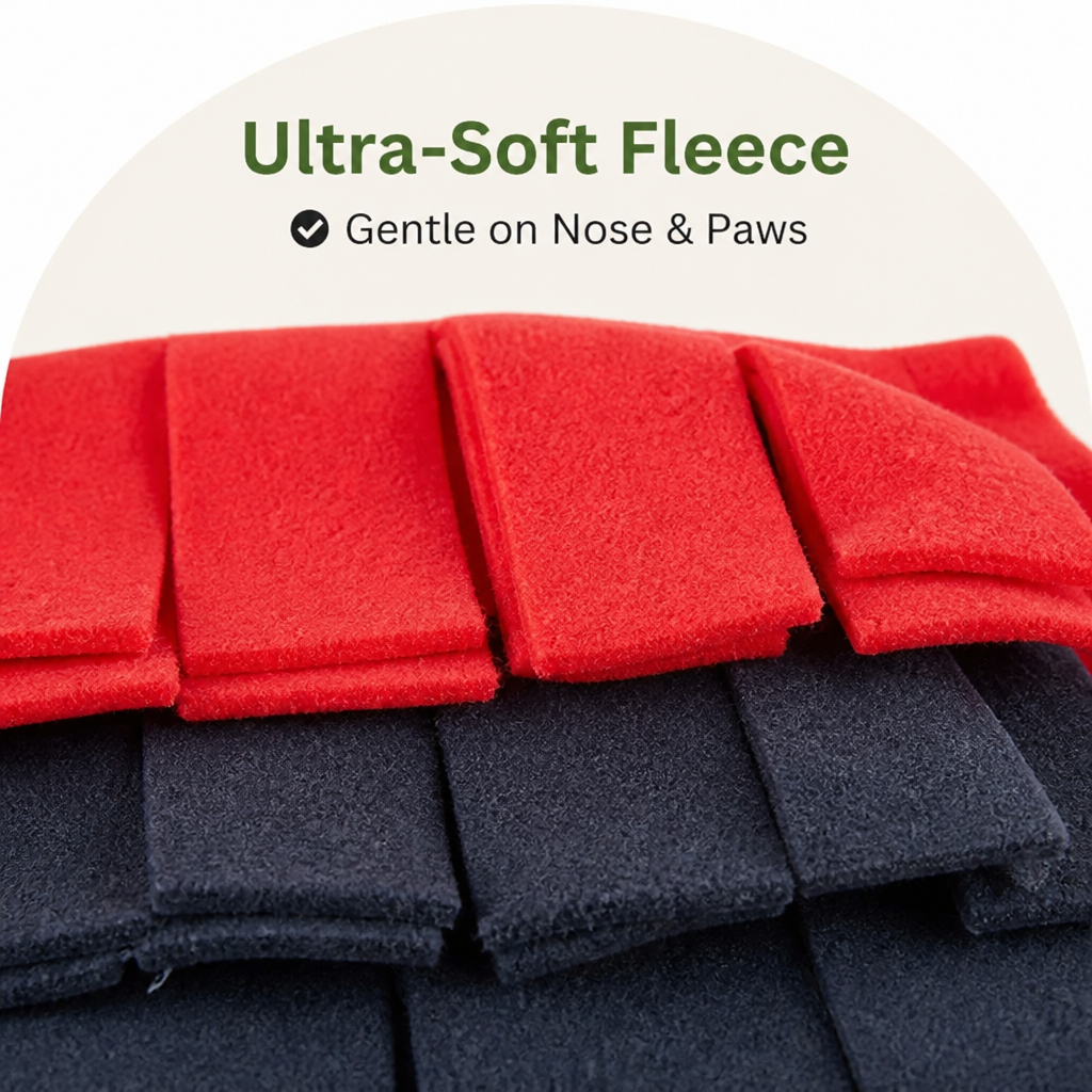 DogBedHouse Slow-Feed & Scent-Training Dog Snuffle Mat (Washable)