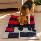 DogBedHouse Slow-Feed & Scent-Training Dog Snuffle Mat (Washable)