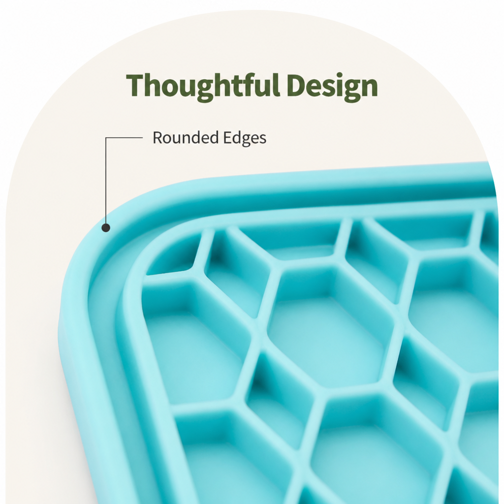 DogBedHouse Slow-Feeding Food-Grade Silicone Lick Mat