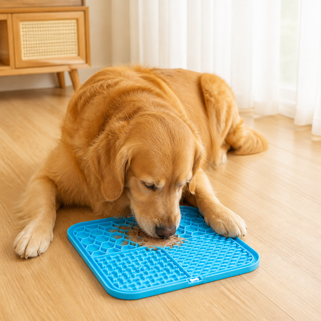 DogBedHouse Slow-Feeding Food-Grade Silicone Lick Mat