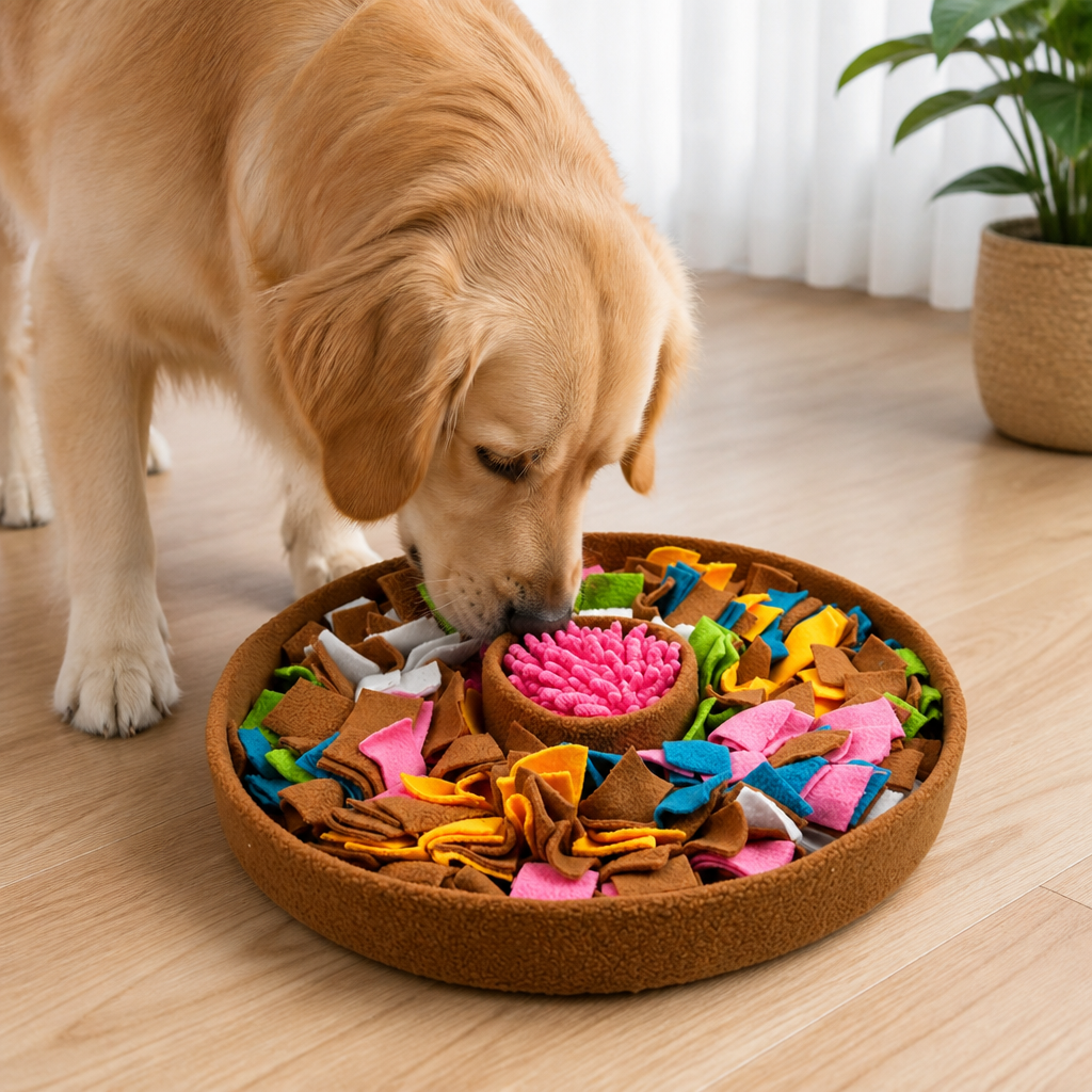DogBedHouse Slow-Feeding & Stress-Relief Snuffle Mat