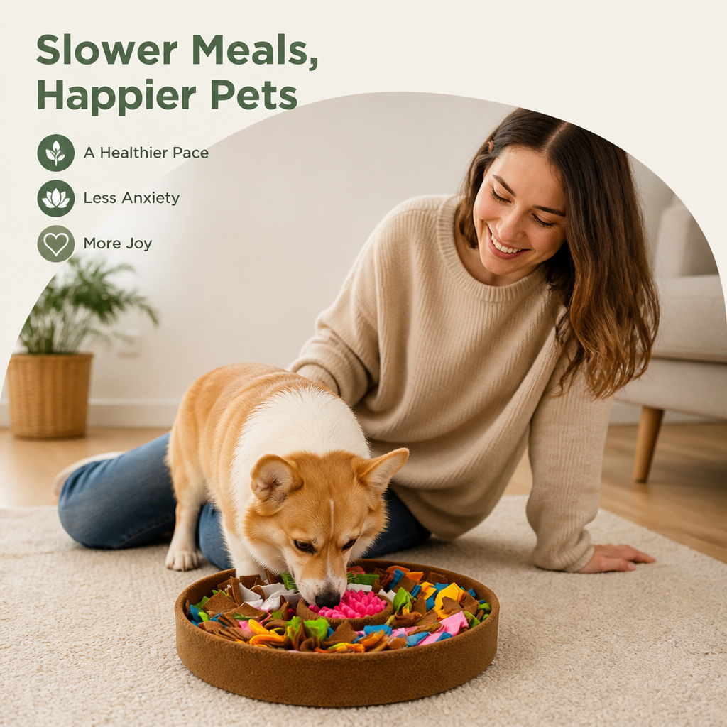 DogBedHouse Slow-Feeding & Stress-Relief Snuffle Mat