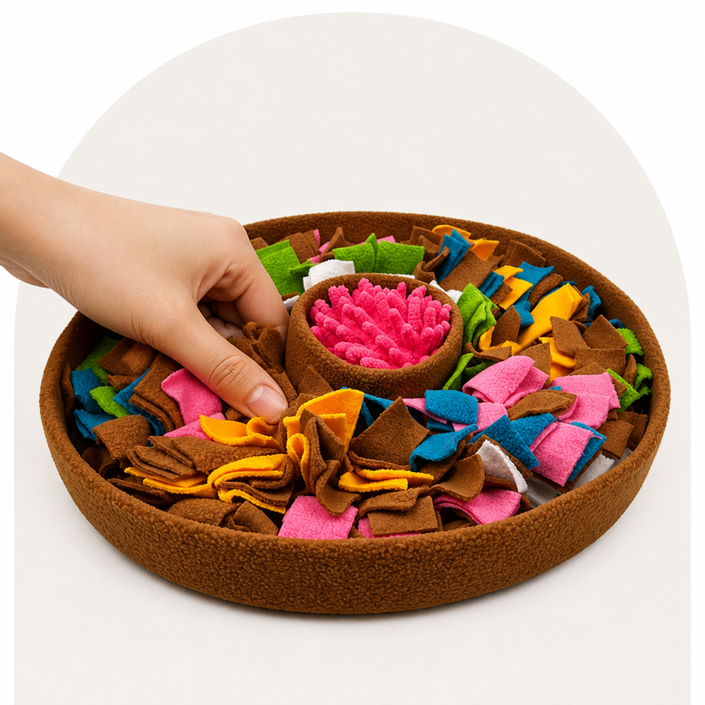 DogBedHouse Slow-Feeding & Washable Snuffle Mat