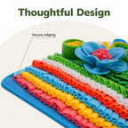 DogBedHouse Soft Fleece & Slow-Feeding Dog Puzzle Mat