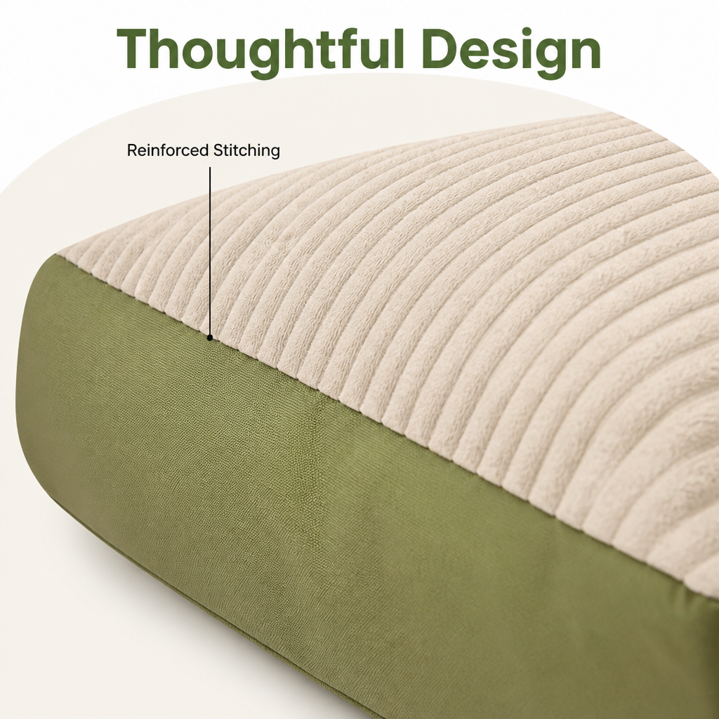 DogBedHouse Soft Fleece & Washable Dog Bed (Removable Cover)