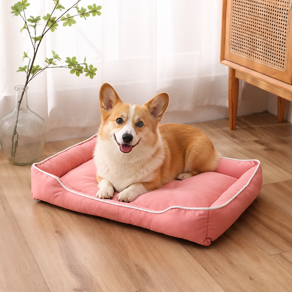DogBedHouse Soft Fleece & Waterproof Bottom Pet Sofa