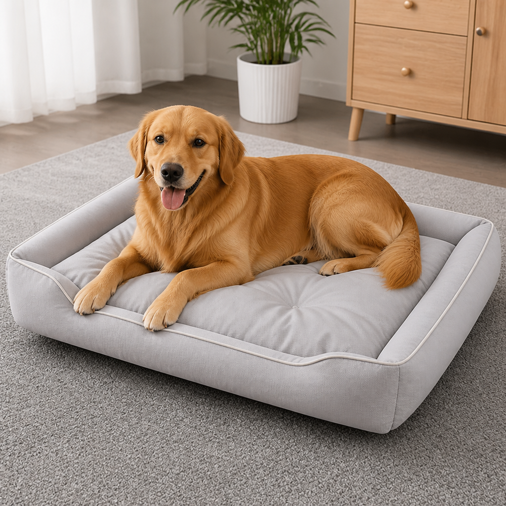 DogBedHouse Soft Fleece & Waterproof Bottom Pet Sofa