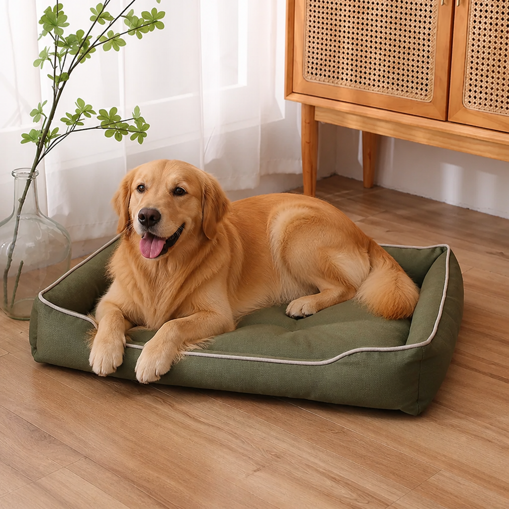 DogBedHouse Soft Fleece & Waterproof Bottom Pet Sofa