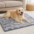 DogBedHouse Soft Fluffy Flannel Pet Blanket (Multiple Sizes & Patterns)