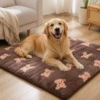 DogBedHouse Soft Fluffy Flannel Pet Blanket (Multiple Sizes & Patterns)
