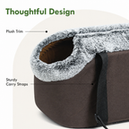 DogBedHouse Soft-Sided & Adjustable Inner Pad Travel Carrier