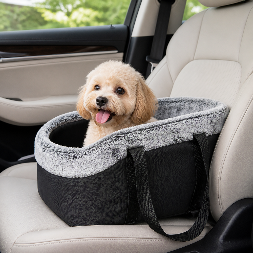 DogBedHouse Soft-Sided & Adjustable Inner Pad Travel Carrier