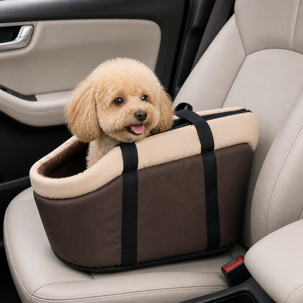 DogBedHouse Soft-Sided & Adjustable Inner Pad Travel Carrier