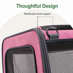DogBedHouse Soft-Sided Spacious Travel Carrier