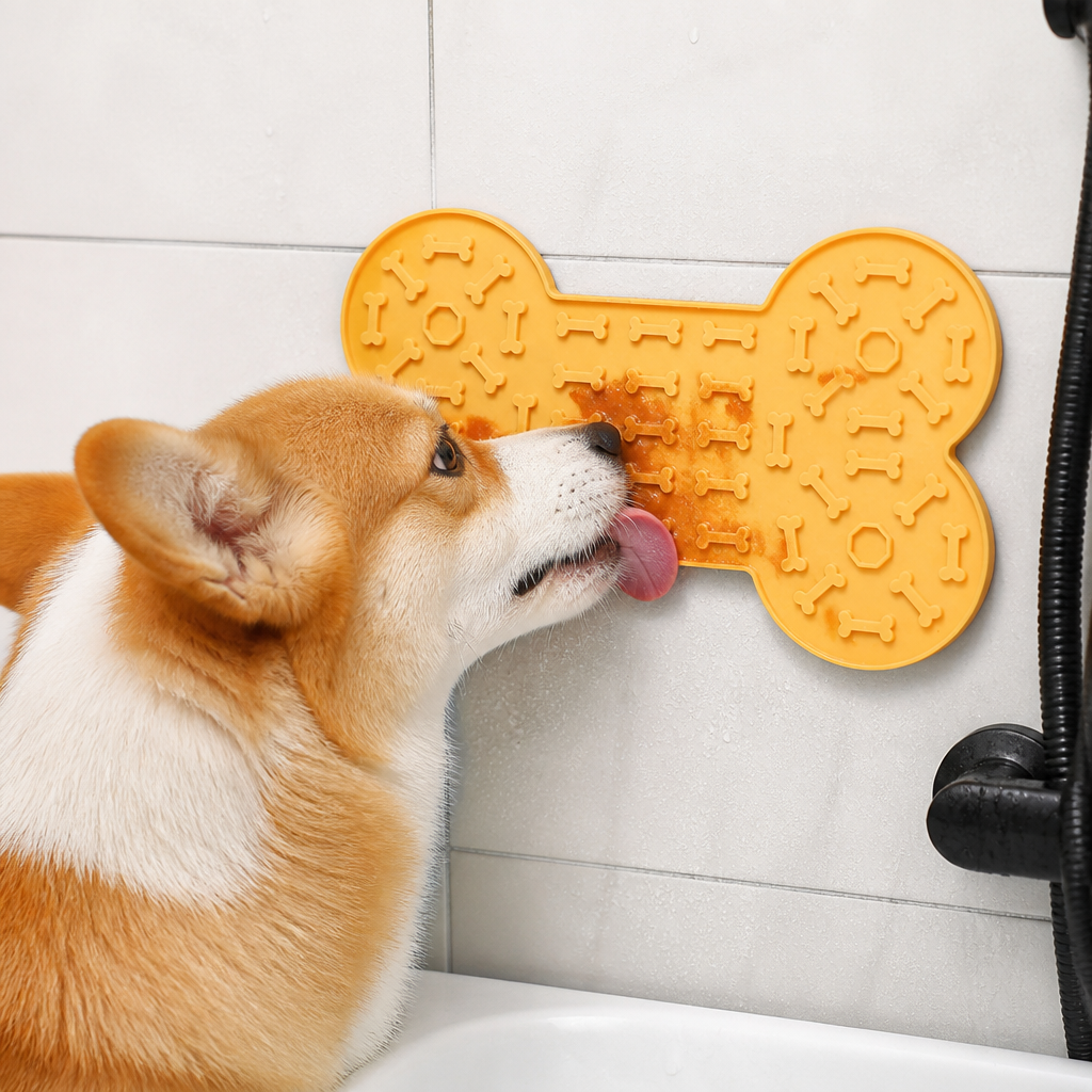 DogBedHouse Strong Suction Silicone Lick Mat