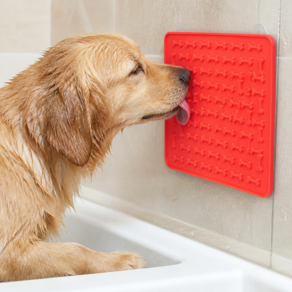 DogBedHouse Strong Suction Silicone Lick Mat