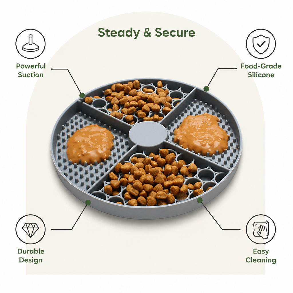 DogBedHouse Strong Suction Silicone Lick Mat