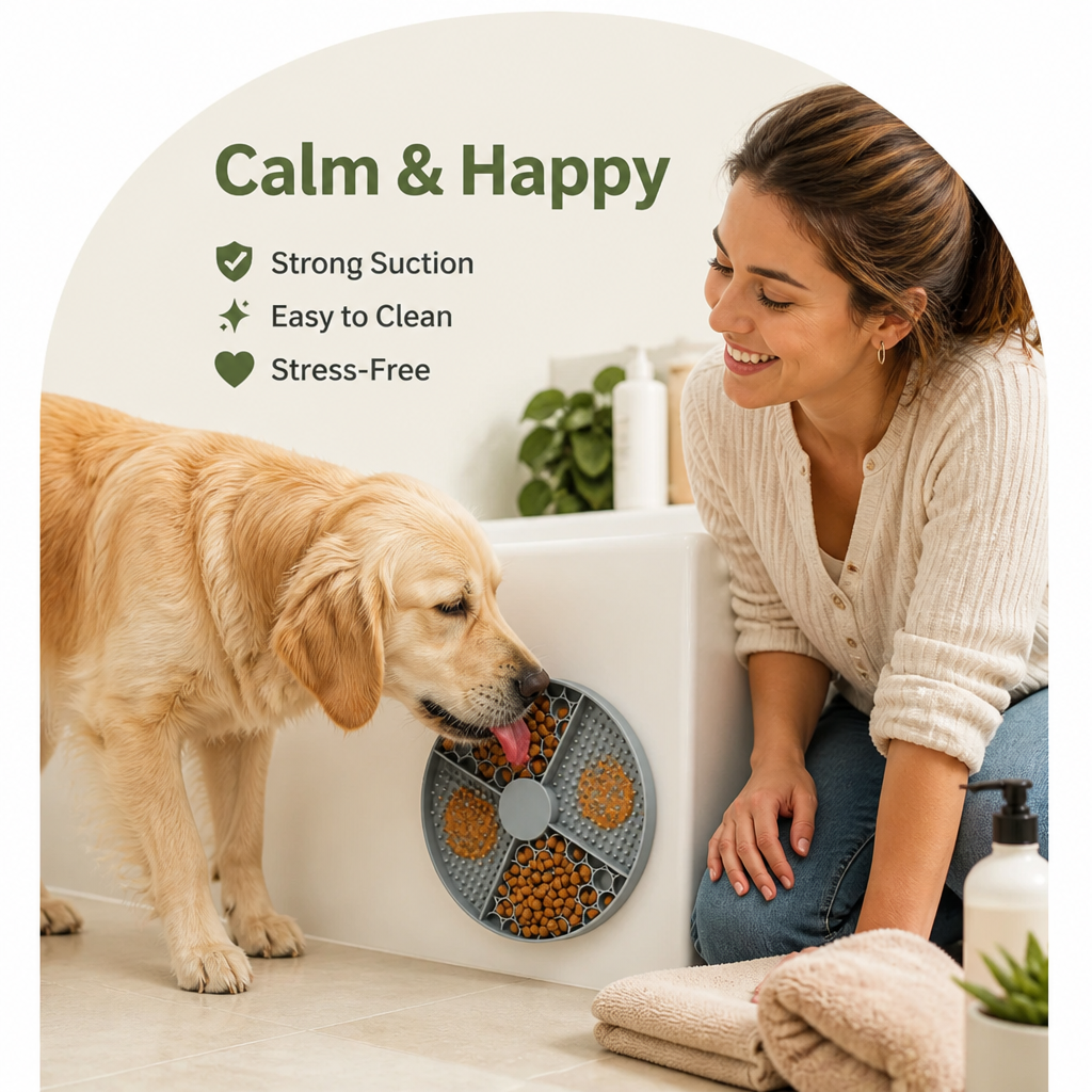 DogBedHouse Strong Suction Silicone Lick Mat