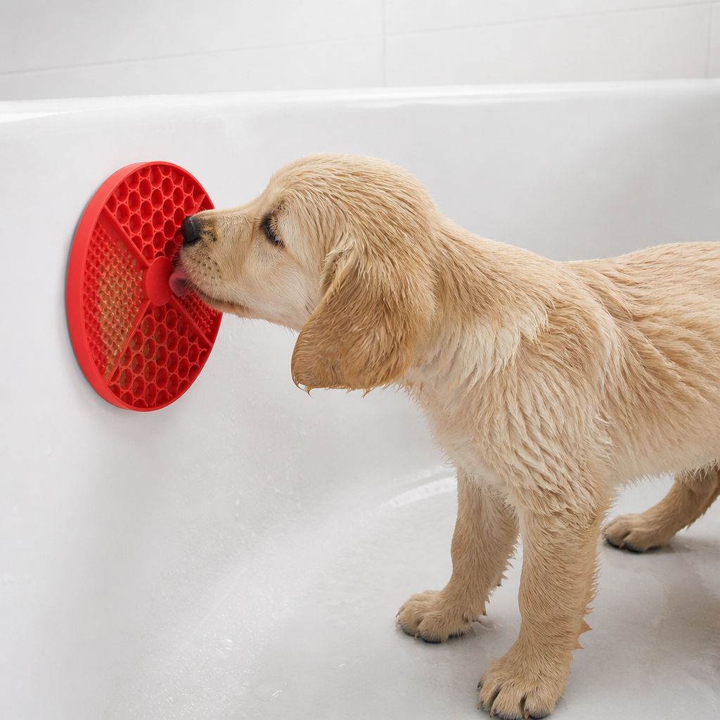 DogBedHouse Strong Suction Silicone Lick Mat