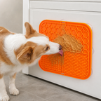 DogBedHouse Suction-Cup Slow Feeder Lick Mat
