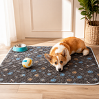 DogBedHouse Super Absorbent & Machine-Washable Dog Training Pad (Waterproof Backing)