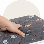 DogBedHouse Super Absorbent & Machine-Washable Dog Training Pad (Waterproof Backing)