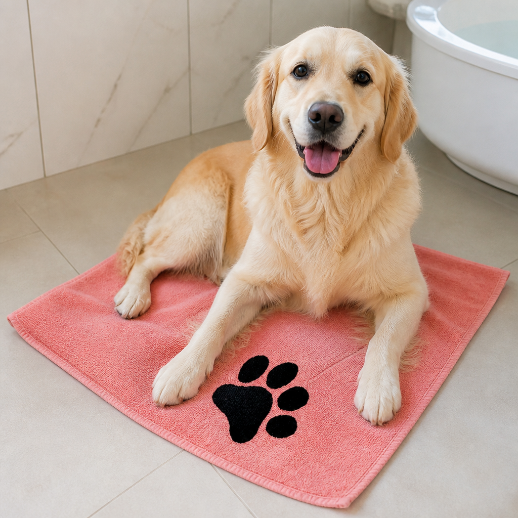 DogBedHouse Super Absorbent Quick-Dry Microfiber Pet Towel