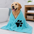 DogBedHouse Super Absorbent Quick-Dry Microfiber Pet Towel