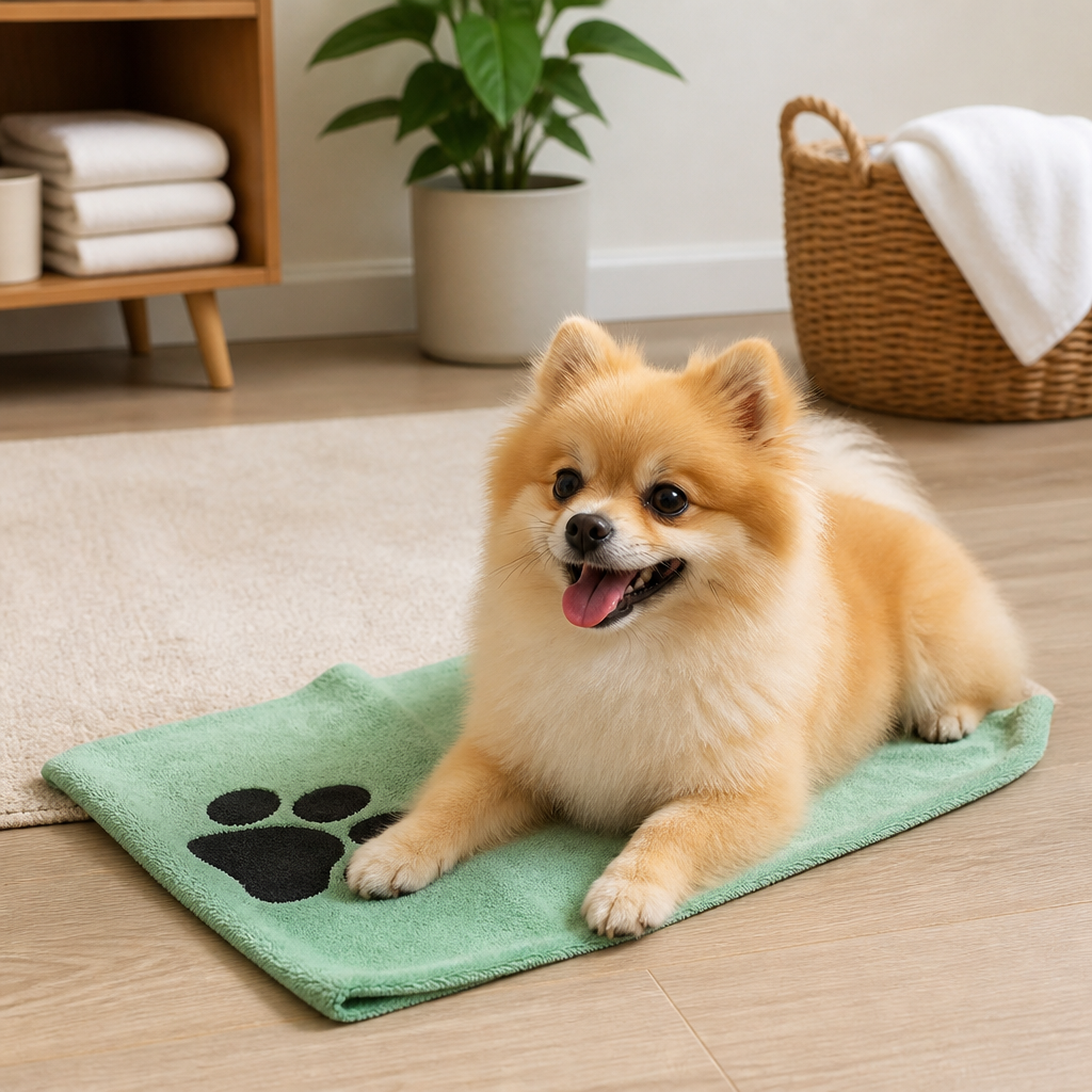 DogBedHouse Super Absorbent Quick-Dry Microfiber Pet Towel