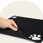 DogBedHouse Super-Absorbent Quick-Dry & Non-Slip Dog Bowl Mat