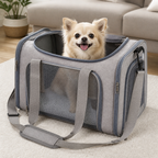 DogBedHouse TSA-Approved Collapsible Mesh Travel Carrier