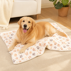 DogBedHouse Thermal Plush Coral Fleece Pet Blanket