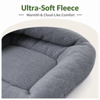 DogBedHouse Thick Fleece & Calming Cave Bed