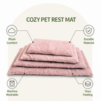 DogBedHouse Thick Fleece Machine-Washable Pet Mat