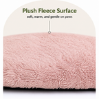 DogBedHouse Thick Fleece Machine-Washable Pet Mat