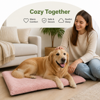 DogBedHouse Thick Fleece Machine-Washable Pet Mat