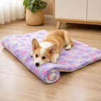 DogBedHouse Thick Plush Flannel & Non-Slip Dog Bed