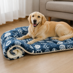 DogBedHouse Thick Plush Flannel & Non-Slip Dog Bed