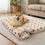 DogBedHouse Thick Plush Flannel & Non-Slip Dog Bed