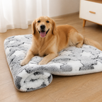DogBedHouse Thick Plush Flannel & Non-Slip Dog Bed