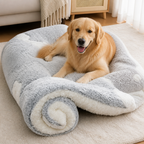 DogBedHouse Thick Plush Flannel & Non-Slip Dog Bed