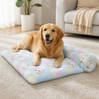 DogBedHouse Thick Plush Flannel & Non-Slip Dog Bed