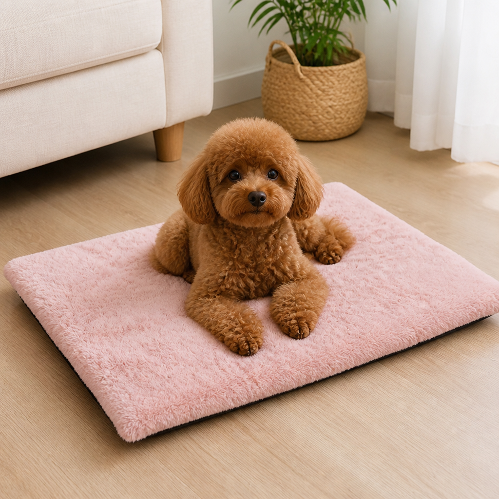 DogBedHouse Thick Plush Fleece & Washable Pet Mat